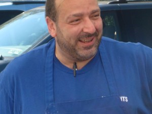 Johnny Ioannides, the man who brings us the best gyros in Bloomington. Can we open this man a restaurant, please?